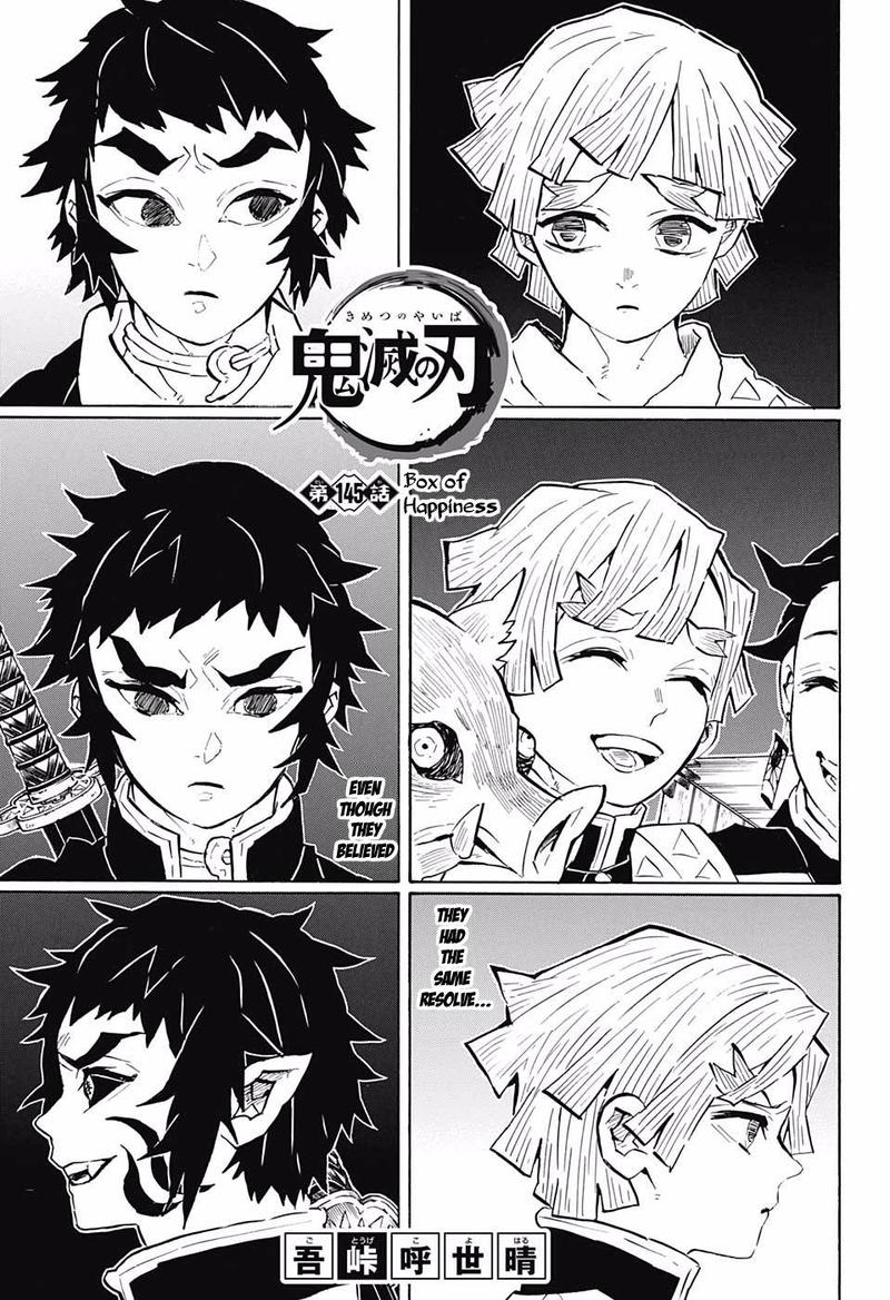Demon Slayer Chapter 145 - Page
